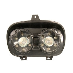 DOUBLE OPTIQUE SCOOT ADAPT. YAMAHA BOOSTER LED BLEU