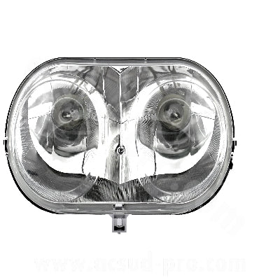 OPTIQUE AVANT COMPLET TNT ADAPT. MBK OVETTO / YAMAHA NEOS 2004-2007 ( LIVRE AVEC AMPOULE )
