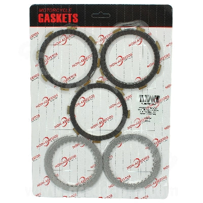 DISQUES EMBRAYAGE MOTEUR ADAPT. HONDA CBF 125 2009> / YAMAHA MT 125 2014-2019 / YAMAHA YZF-R 125 2014-2018 / ARCHIVE 125 (4LISSES+5GARNIS
