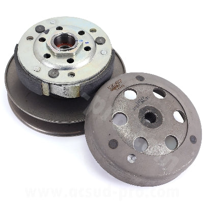 EMBRAYAGE SCOOTER TNT COMPLET ADAPT. PIAGGIO 50 LIBERTY, ZIP, PRIMAVERA, SPRINT 4T EURO4, EURO5 2017-2022 / APRILIA 50 SXR 2021> Ø134MM -CM270403- QUALITE ORIGINE