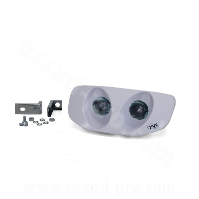 OPTIQUE 2 HALOGENE ADAPT. TYPHOON BLANC