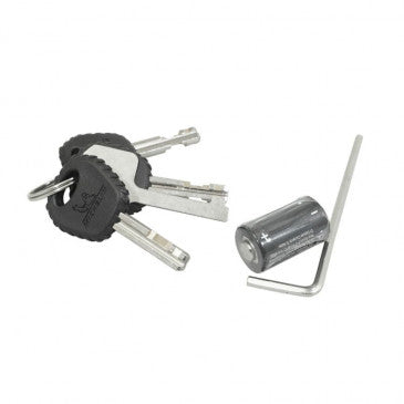 ANTIVOL BLOQUE DISQUE MICHELIN INOX (DIAM 10mm) AVEC ALARME SONORE 120 dB (CLASSE SRA) (GARANTIE 10 ans)