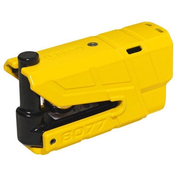 ANTIVOL BLOQUE DISQUE ABUS GRANIT DETECTO XPLUS AVEC ALARME SONORE 100Db DIAM 19mm JAUNE (CLASSE SRA)