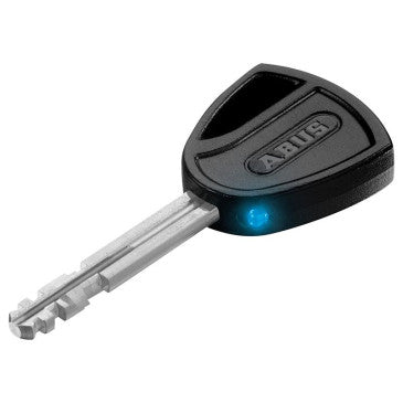 ANTIVOL BLOQUE DISQUE ABUS GRANIT DETECTO XPLUS AVEC ALARME SONORE 100Db DIAM 19mm JAUNE (CLASSE SRA)
