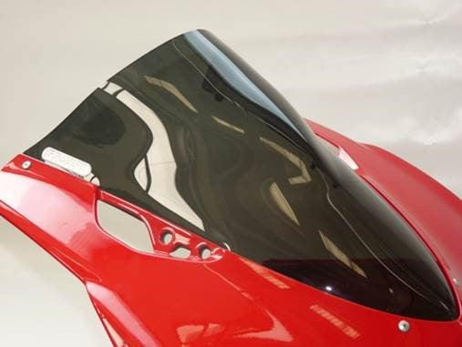 Bulle pour Ducati 1199 Panigale Double Courbure Fumé Clair