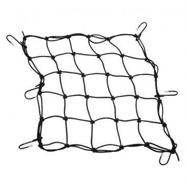 FILET SANDOW CARGO 380 x 380 mm AVEC 6 CROCHETS METAL (SANDOW DIAM 4 mm)