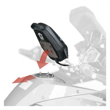 PIN SYSTEM SHAD POUR SACOCHE DE RESERVOIR MOTO SUZUKI 600 GSF BANDIT 1994>2005, 600 GSR 2005>2011, 750 GSX S 2017>, 650 SV 2016, 650 GLADIUS 2009>2016, 250 V STROM 2017>