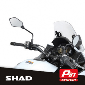 PIN SYSTEM SHAD POUR SACOCHE DE RESERVOIR MOTO KAWASAKI 650 ER-6N/ER-6F 2005>, 650 NINJA 2017>, 750 Z 2007>2012, 800 Z 2013>2017, 600 ZX-6R 2009>2012