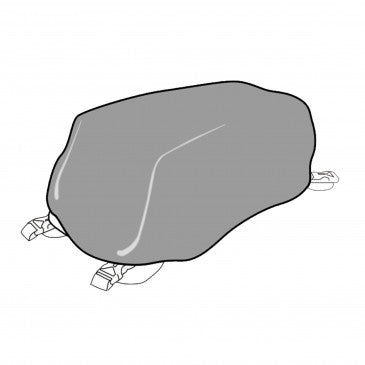 STOCK HOUSSE SACOCHE RESERVOIR MOTO SHAD NOIR 3L