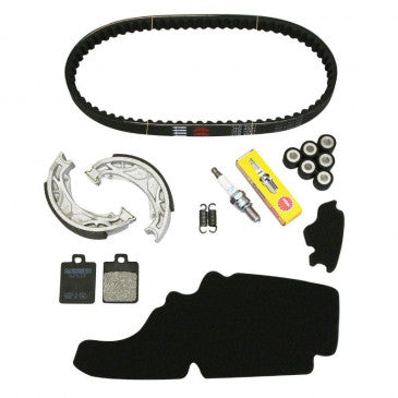 KIT ENTRETIEN SCOOT ADAPTABLE PIAGGIO 50 VESPA LX 4T 2005>