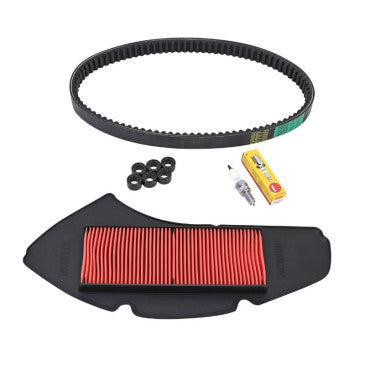 KIT ENTRETIEN MAXISCOOTER ADAPTABLE YAMAHA 125 N-MAX 2015>2021 (PACK 4 PIECES)