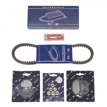 KIT ENTRETIEN MAXISCOOTER ADAPTABLE KYMCO 125 AGILITY 16 POUCES 2006>