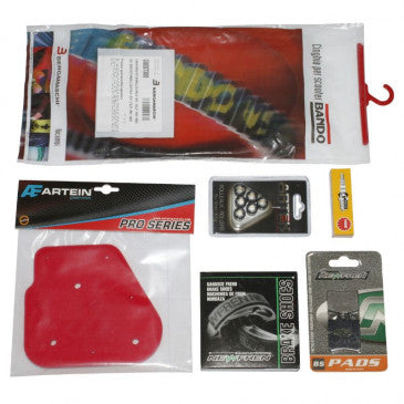 IT ENTRETIEN SCOOT ADAPTABLE MBK 50 OVETTO 2T/YAMAHA 50 NEOS 2T (PACK 6 PIECES)
