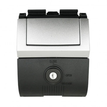 KIT VERROUILLAGE TOP-CASE (MODELE 50 L) ORIGINE PIAGGIO 125-350-500 X10 2012>, 300-350-500 MP3 2016>