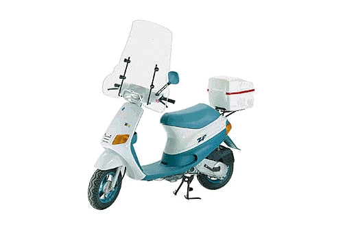 Parebrise pour Piaggio Zip haut sans bord