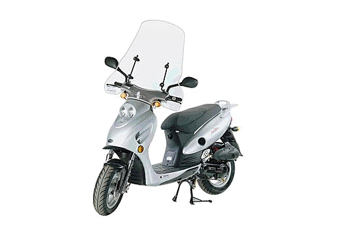 Parebrise Kymco Top Boy Haut sans Bord