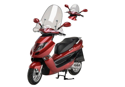 Parebrise pour Kymco B&W haut sans bord