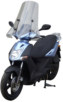 Parebrise pour Kymco Agility haut sans bord