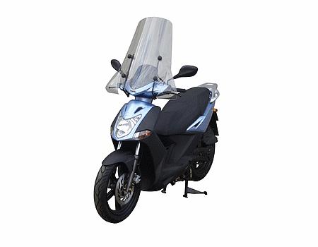 Parebrise pour Kymco Agility moyen sans bord
