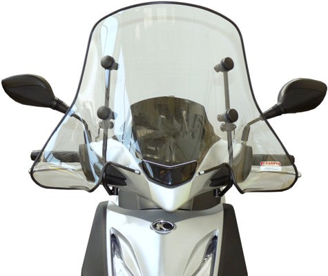 Parebrise pour Kymco Agility avec Bord PVC