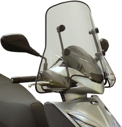Parebrise pour Kymco Agility avec Bord PVC