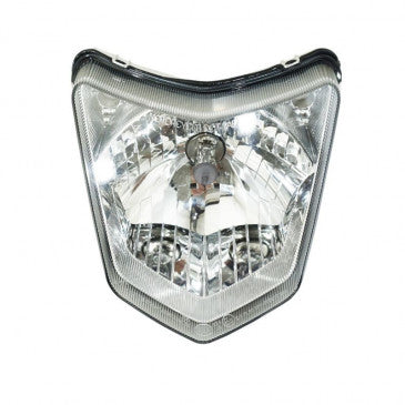 OPTIQUE/PHARE/PROJECTEUR ORIGINE PIAGGIO GILERA 50 SMT, RCR 2018>/DERBI SENDA 2018>/APRILIA 50 RX, SX 2014>, 125 RX, SX 2008>2010, 450-550 RXV, SXV 2008>2011