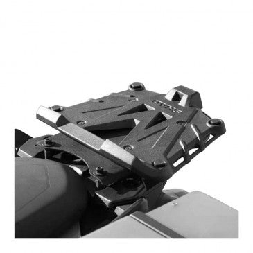 PLATINE A POUR TOP CASE SHAD ALUMINIUM NOIR AVEC KIT VISSERIE COMPATIBLE GAMME TERRA TR55/TR48/TR37 ET LES SH59X/SH58X/SH50/SH48