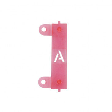 POCHOIR GRAVAGE TGV ALPHA EN LIGNE LETTRE A (SACHET DE 20)
