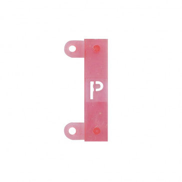 POCHOIR GRAVAGE TGV ALPHA EN LIGNE LETTRE P (SACHET DE 20)