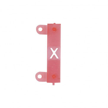 POCHOIR GRAVAGE TGV ALPHA EN LIGNE LETTRE X (SACHET DE 20)