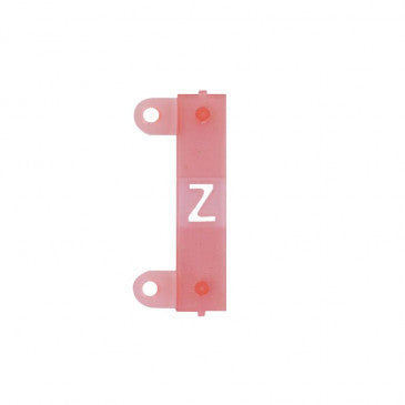 POCHOIR GRAVAGE TGV ALPHA EN LIGNE LETTRE Z (SACHET DE 20)