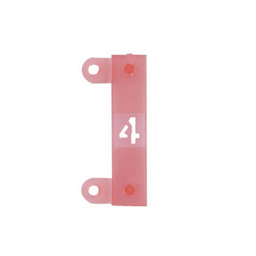 POCHOIR GRAVAGE TGV NUMERIQUE EN LIGNE CHIFFRE 4 (SACHET DE 20)