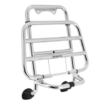 PORTE BAGAGE AVANT ORIGINE PIAGGIO 125-250-300 VESPA GTS CHROME