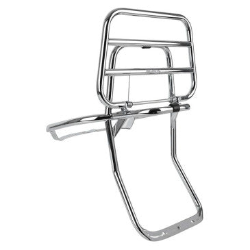 PORTE BAGAGE ARRIERE (4KG MAXI) CHROME ORIGINE PIAGGIO 125 VESPA PX 2007>
