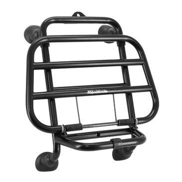 EN STOCK PORTE BAGAGE AVANT ORIGINE PIAGGIO 125-250-300 VESPA GTS NOIR 2019>