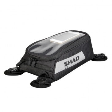 SACOCHE DE RESERVOIR MOTO SHAD SL12 NOIR 4L (FIXATION INCLUE)