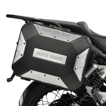PAIRE DE VALISES LATERALES URBAN ORIGINE MOTO GUZZI V85 2020>