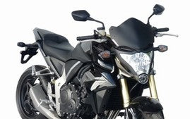 Saut de vent touring pour Honda CB1000R noir et fumé foncé