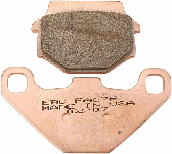 Plaquettes de frein arrières Métal fritté EBC Racing PEUGEOT DJANGO 125
