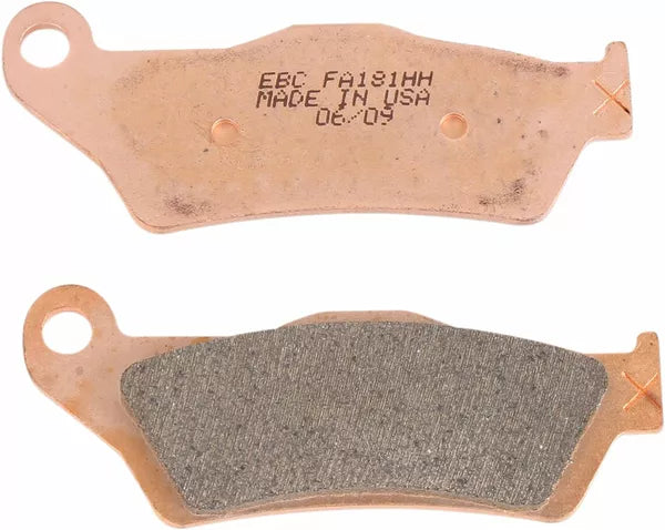 Plaquettes de frein avant Métal fritté EBC Racing YAMAHA TENERE 700 2019-2024