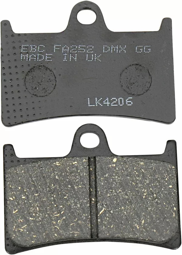 Plaquettes de frein avant Organique EBC Racing YAMAHA TMAX 2008-2011
