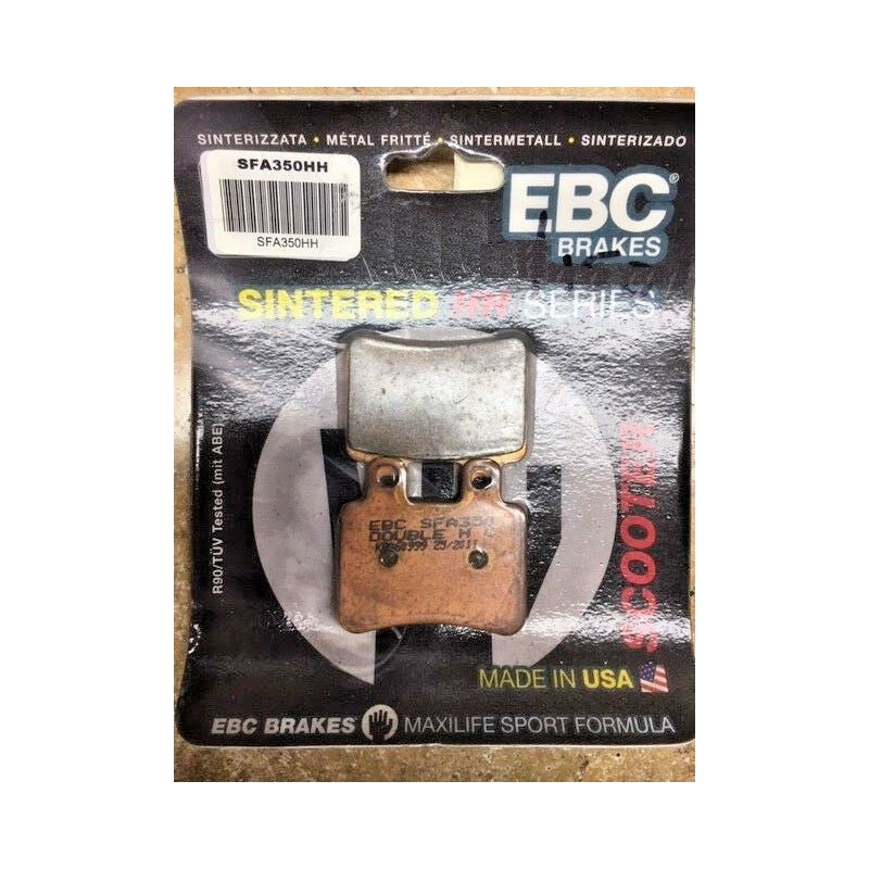 Plaquettes de frein arrières Métal fritté EBC Racing PEUGEOT GEOPOLIS 125