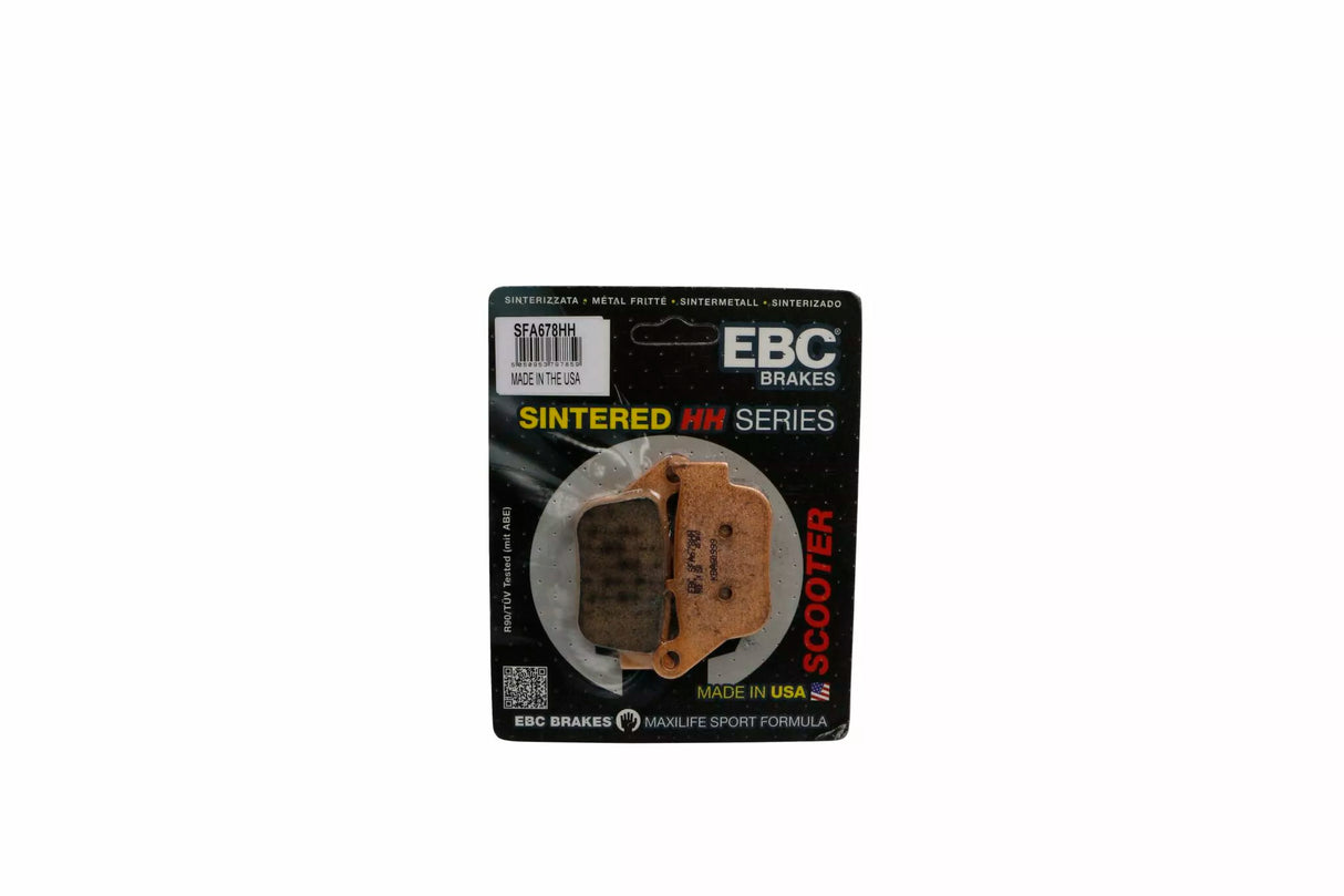 Plaquettes de frein arrières Métal fritté EBC Racing YAMAHA XMAX 250 2014-2016