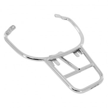 PORTE BAGAGE/SUPPORT TOP-CASE ORIGINE PIAGGIO 50-125 VESPA PRIMAVERA 2013>, SPRINT 2014> CHROME