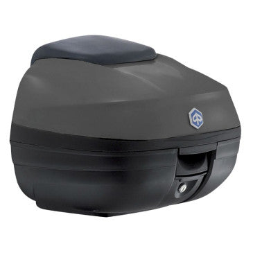 TOP CASE 37L ORIGINE PIAGGIO 125-300 MP3 YOURBAN 2011> (AVEC PORTE BAGAGE) GRIS 713/B