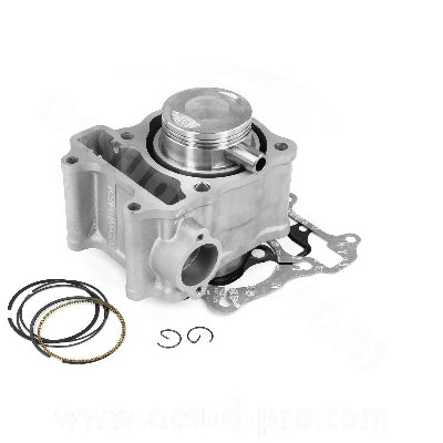 CYLINDRE PISTON RB MAX FONTE ADAPT. HONDA SH / DYLAN / PANTHEON 150 Ø57.5MM 2001-2012 ( AXE Ø14 ) OEM 12100-KGG-910