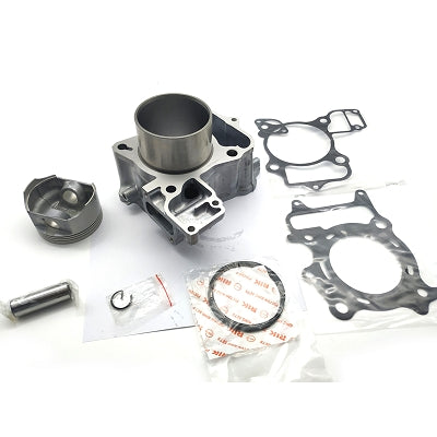 CYLINDRE PISTON RB MAX FONTE ADAPT. HONDA SH 300 I 2007-2019 / HONDA FORZA 300 2013-2020 (OEM : 12100-KTW-900 / 12100K04930) (AXE Ø17)