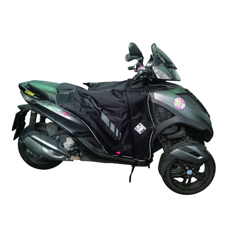 TABLIER TUCANO PIAGGIO 125 MP3 YOURBAN 2012>, 300 MP3 YOURBAN 2012> (R085PRO-X) (TERMOSCUD PRO 4 SEASON) (SYSTEME ANTI-FLOTTEMENT SGAS)