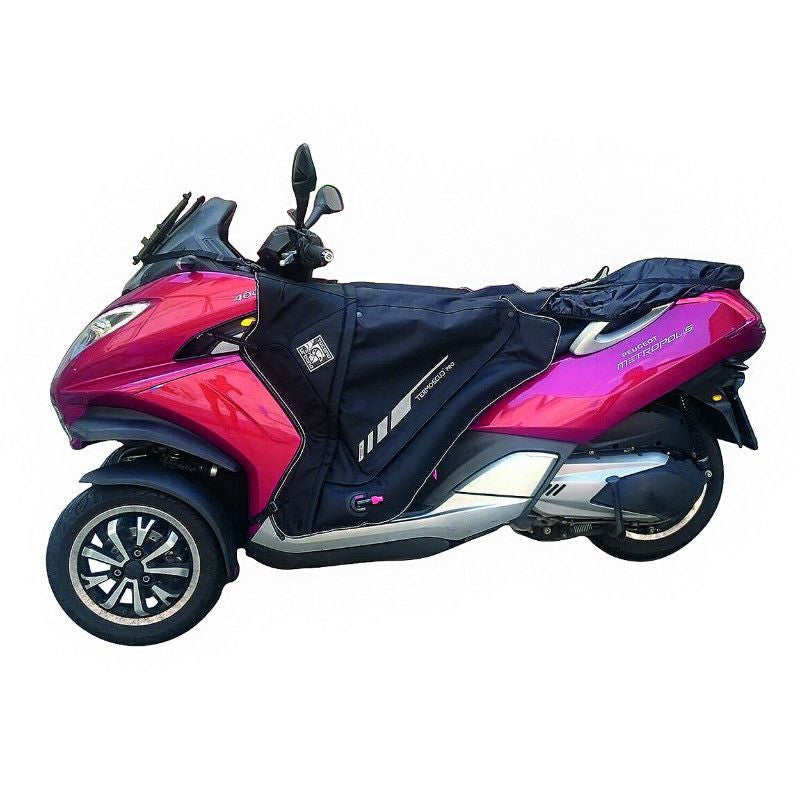 TABLIER TUCANO PEUGEOT 125-400 METROPOLIS 2014> (R173PRO-X) (TERMOSCUD PRO 4 SEASON) (SYSTEME ANTI-FLOTTEMENT SGAS)