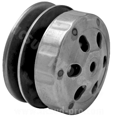 EMBRAYAGE COMPLET ADAPT SCOOTER SYM FIDDLE 2-3 ORBIT / JET 4 / PEUGEOT TWEET / SPEEDFIGHT 3 / TNT MOTOR HALO / BOSTON 4T 12 POUCES (MOTEUR GY6 137QMB) Ø112MM